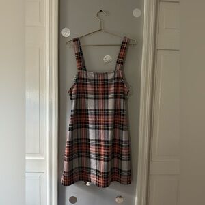 Free People Plaid Dress